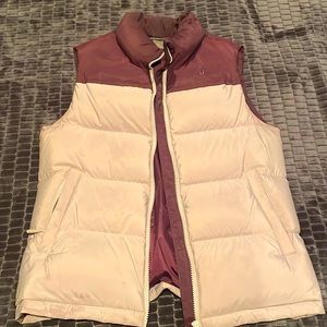 Woods purple puffy vest size small